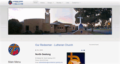 Desktop Screenshot of ourredeemer-geelong.org